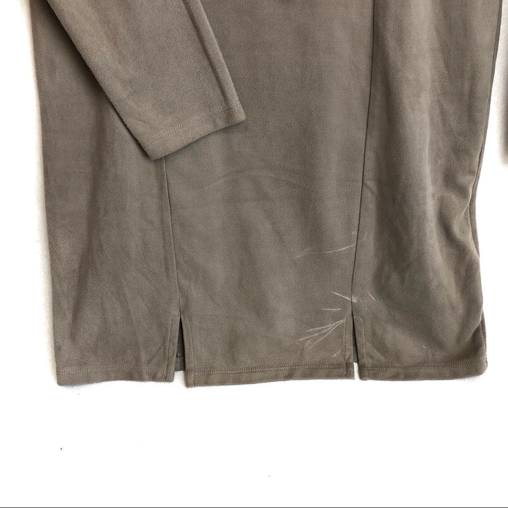 📦 Kendall & Kylie | Faux Suede Long Sleeve Dress - Picture 5 of 8